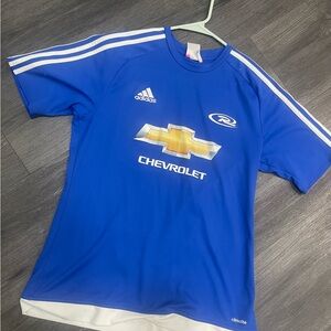 Adidas Royal Blue Athletic Shirt